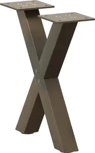 Kafijas galdiņa kājas VidaXL komplekts 2 gab., augstums 37 cm, regulējamas 30–31 cm, modelis 4012875