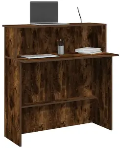 Rakstāmgalds VidaXL Brązowe 100 x 50 cm — kompakts brūns galds