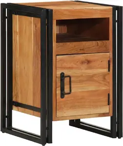 Тумбочка VidaXL модель 4016696, массив акации, 40×40×59 см