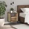 Тумбочка VidaXL 848746 дуб 400×310×395 мм Photo 3