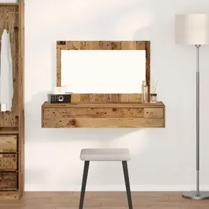 Туалетный стол VidaXL Stare drewno 100 x 40 x 70 см – деревянная туалетка