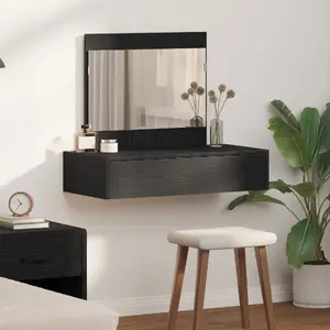 Туалетный стол VidaXL модель 865200, черный дуб, 83 x 40 x 70 см