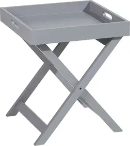 Kafijas galds Beliani CHESTER — pelēks, modelis 85611