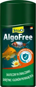 Šķidrais algicīds Tetra Pond AlgoFree 250 ml dārza dīķiem — noņem peldējošās aļģes