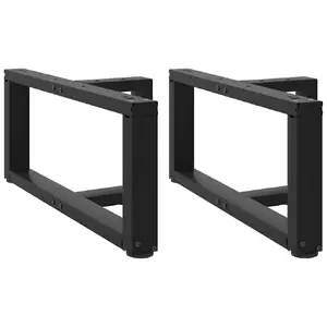 Деталь для стола VidaXL 4013016 — металлическая опора для помещения, 250×310×700 мм, чёрная