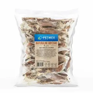 Лакомство для собак PETMEX Уши кролика с шерстью 200 г