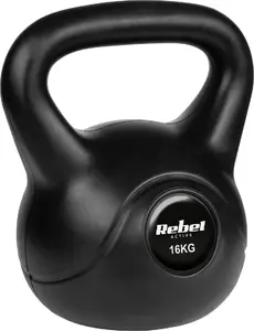 Гиря Rebel Active RBA-2318 битумная покрытие 16 кг