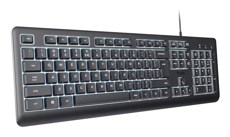 TRUST Primo Illuminated Full-size USB Keyboard Photo 3