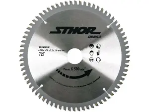 Circular saw blade STHOR 08853, 1 pc