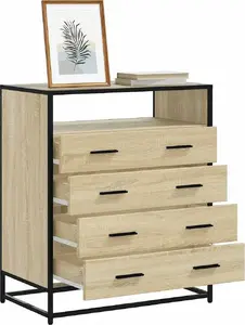 Комод VidaXL модель 849090, дуб sonoma, 70×41×70 см