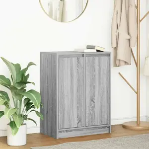 Комод VidaXL Komoda Szara Sonoma 57×34×76 см, клееная древесина