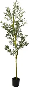 Artificial olive tree VidaXL model 4103569 — 200 cm height, 800 green leaves