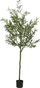 Artificial Olive Tree VidaXL 180 cm with 700 Leaves, Green