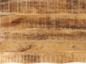 Galdvirsma VidaXL 70×60×2,5 cm neapstrādāta mango koksne