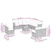 VidaXL 3249672 — 12 предметов уличной мебели Photo 3