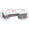 Набор уличной мебели VidaXL 3218193 — 10 предметов Photo 7