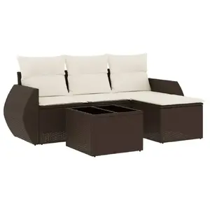 Комплект уличной мебели VidaXL 3253620, 5 предметов для террасы