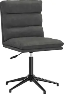 Стул для столовой VidaXL 4101305 чёрный искусственная кожа