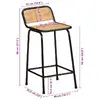 Bar stool VidaXL 4013530 Photo 9