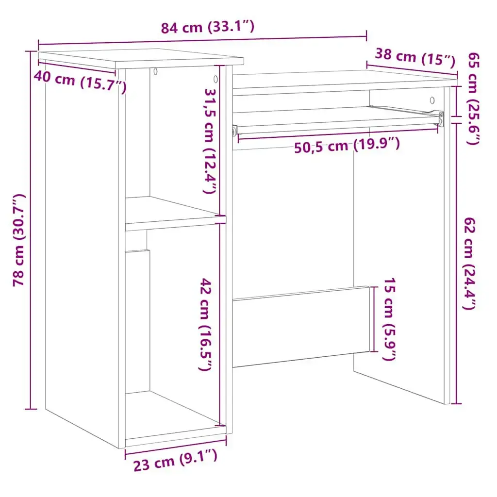 Стол VidaXL 860449 Photo 10