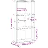 Книжный стеллаж VidaXL 860267 Photo 9