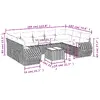 Набор уличной мебели VidaXL 3254140 Photo 3