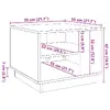 VidaXL 856802 журнальный стол 55×55×42 см Photo 9