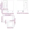 Kitchen/dining storage cabinet VidaXL 853510 Photo 11