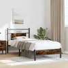 Каркас кровати VidaXL 4106880 — дуб, 80.5×196×91.5 см Photo 3