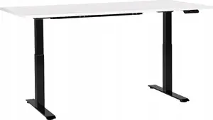 Письменный стол Beliani Destin III бело‑черный 180 см x 80 см