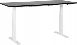 Стол Beliani Destin III 180 x 72 см, чёрно‑белый