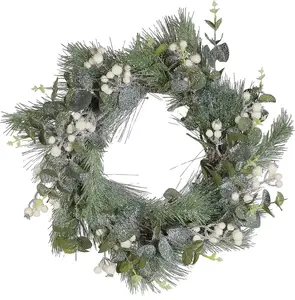 Wreath decoration Beliani 233307 — Christmas wreath by Beliani, decorative wall/door ornament