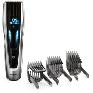 Машинка для стрижки волос Philips HAIRCLIPPER Series 9000 HC9450/15 с цифровым управлением, титановыми лезвиями, длиной 0.5-42 мм и автономностью 120 минут