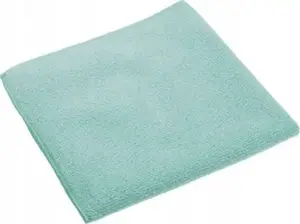 MicroTuff Base green cleaning cloth by VILEDA, model 169910, reusable microfibre cloth