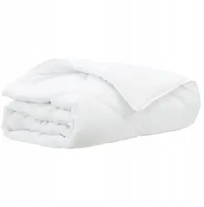 Duvet Cover Set VidaXL 240 x 220 cm White Microfiber