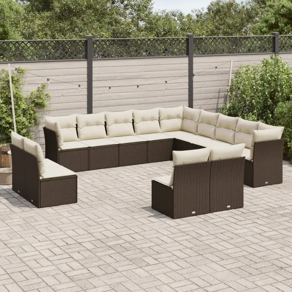 VidaXL 3218503 14-piece outdoor furniture set Photo 2