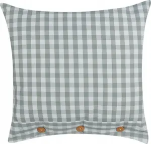 Decorative Cushion Beliani TALYA 45 x 45 cm green-white checkered