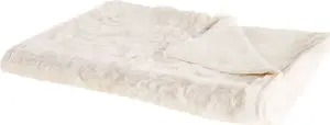 Плед Beliani TOURZA 150 x 200 см белый – 150×200 см покрывало