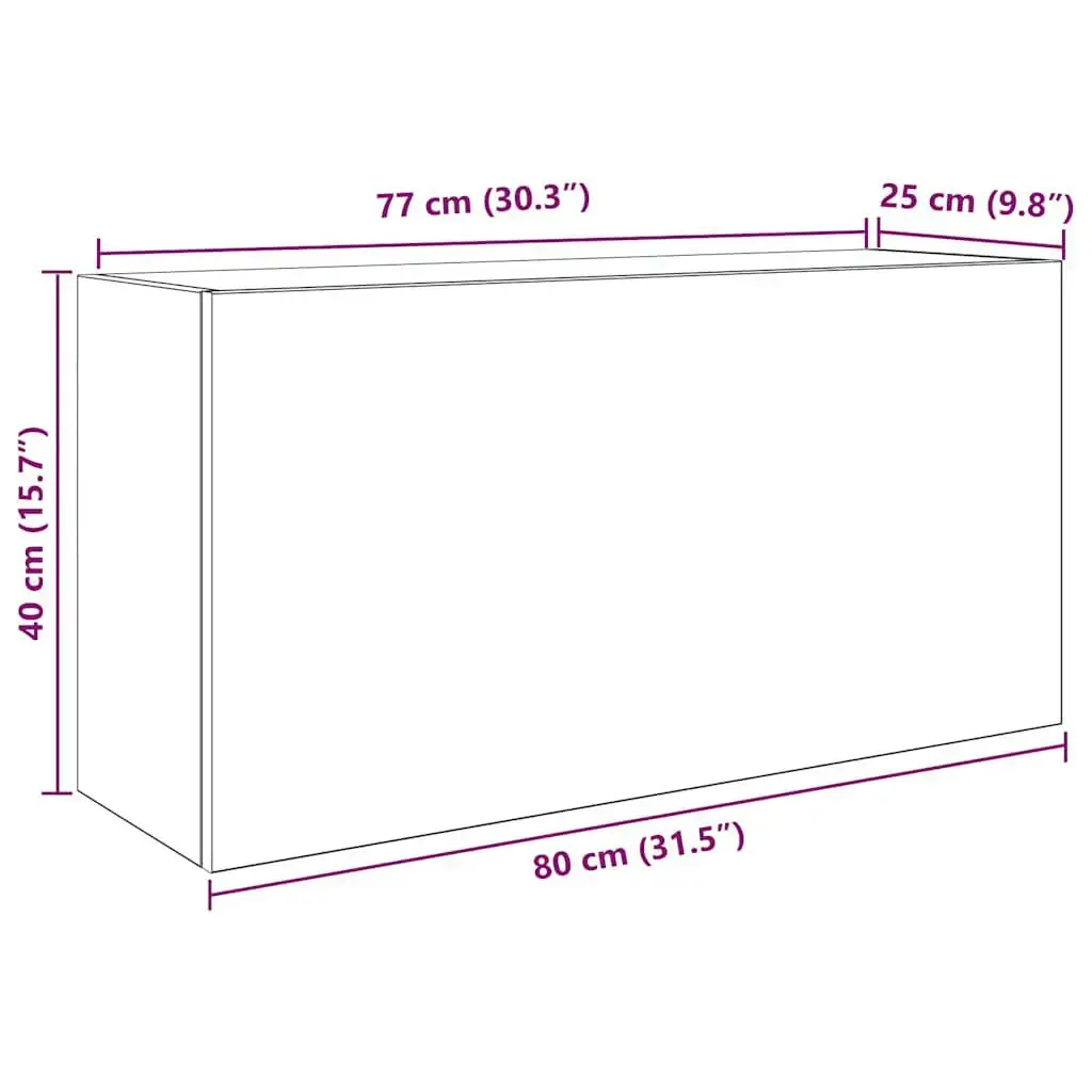 Шкаф для ванной VidaXL 860089 Photo 11
