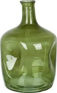 Flower Vase Beliani Kerala, 30 cm, green