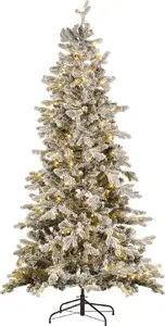 Artificial Christmas Tree Shumee Tatlow on Stand, White (model 296356)