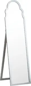 Standing Mirror Beliani Chatillon 40 x 150 cm Silver