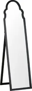 Standing Mirror Beliani Chatillon 40 x 150 cm Black