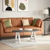 Запчасть для стола VidaXL 4012865 металл белая 730x1000 Photo 2