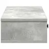 Полка VidaXL 859962 — дерево серый 1000×375×190 мм Photo 5