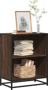 Книжный шкаф VidaXL модель 849103, цвет коричневый дуб, 60 x 35 x 76 см