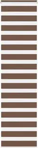 Roller zebra blind VidaXL model 4014383, fabric width 55.9 cm, birch pattern, polyester