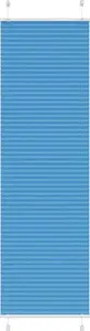Pleated blind VidaXL blue 65x200 cm (fabric width 64.4 cm)