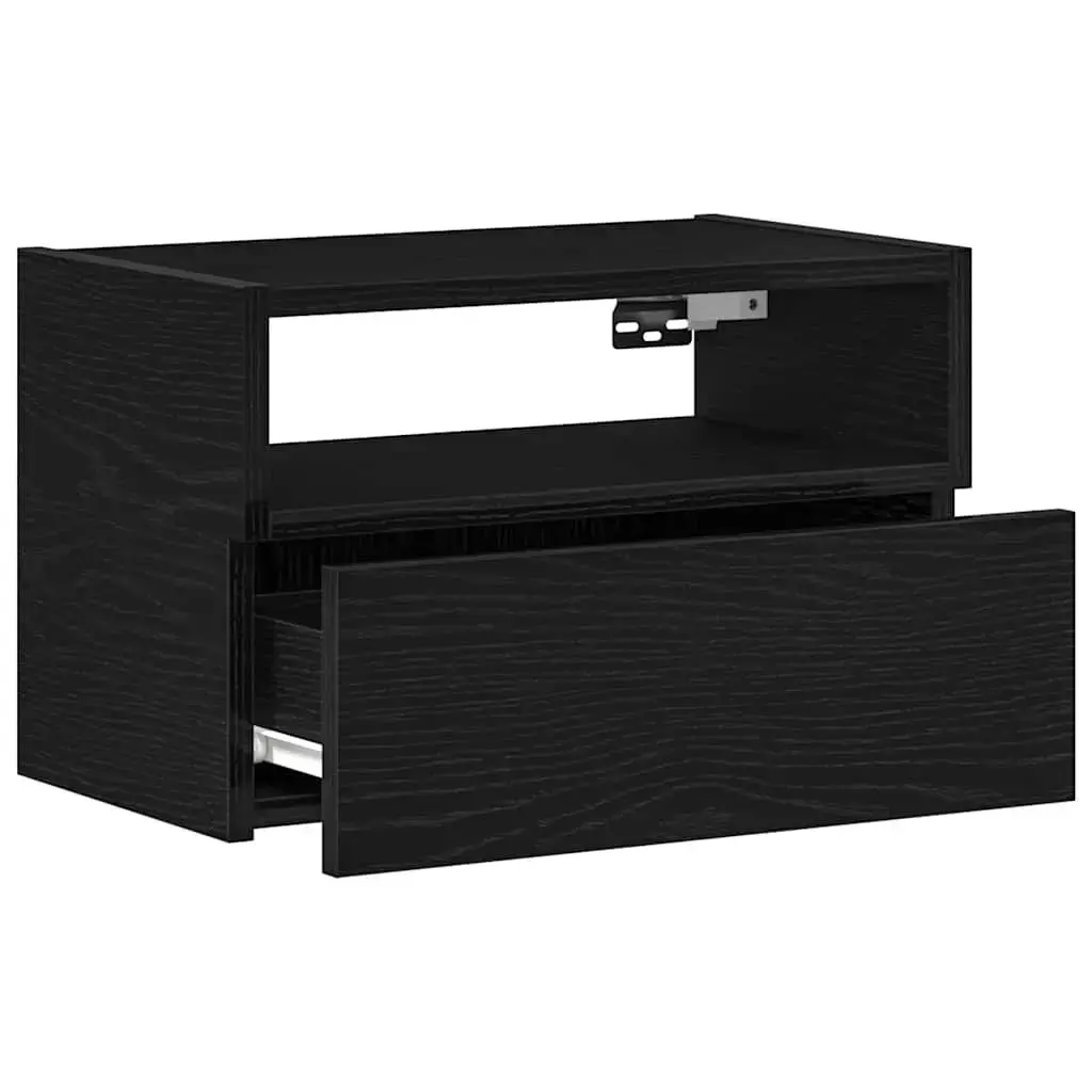 Тумба VidaXL 858598 — дерево, чёрная Photo 5