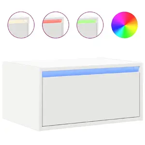 TV cabinet VidaXL 860229, white wood top and frame, 750×355×250 mm